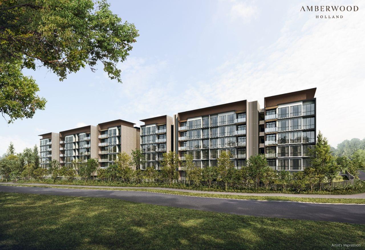 Amberwood at Holland exterior view from the street