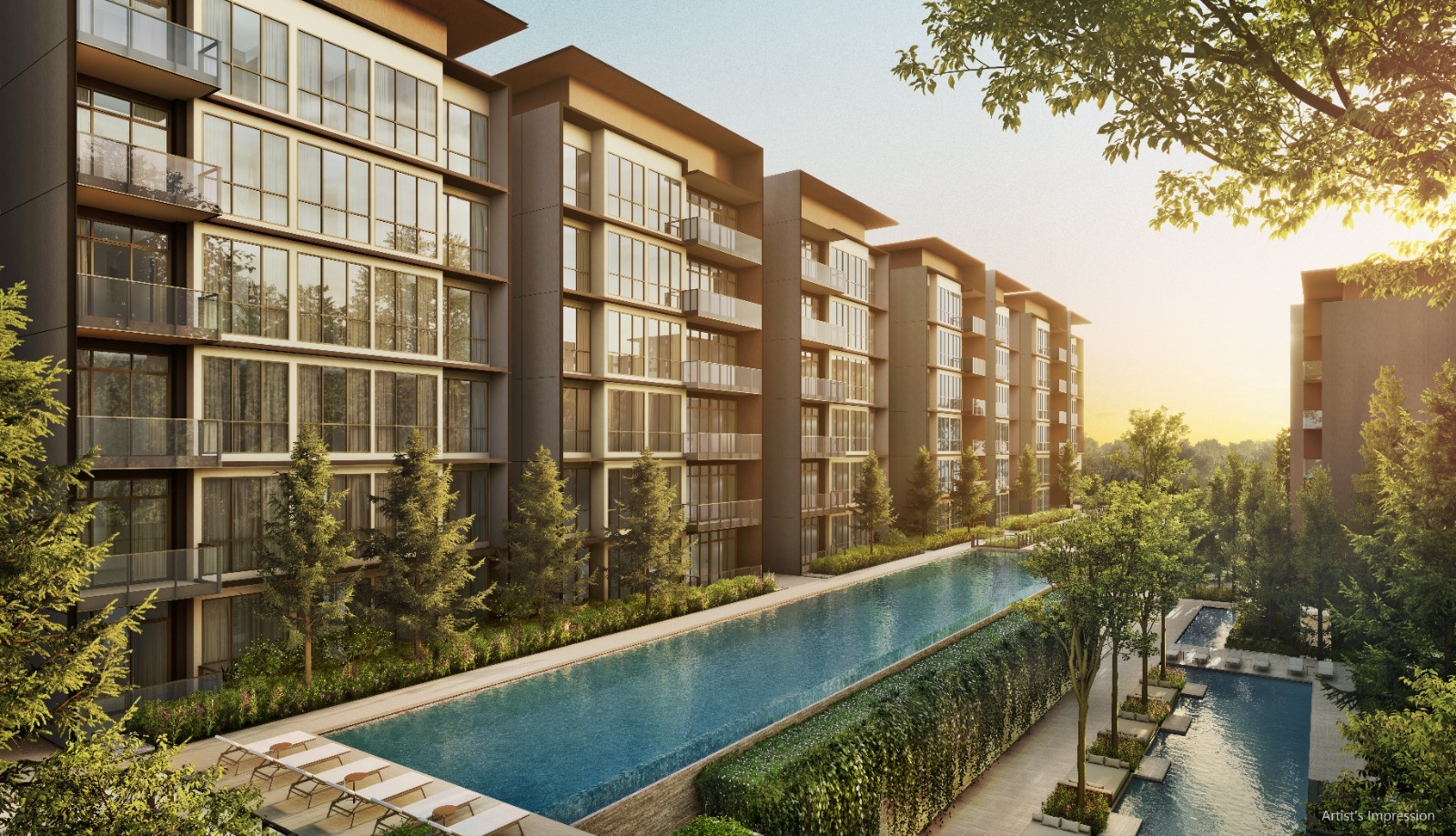 Amberwood at Holland pool view