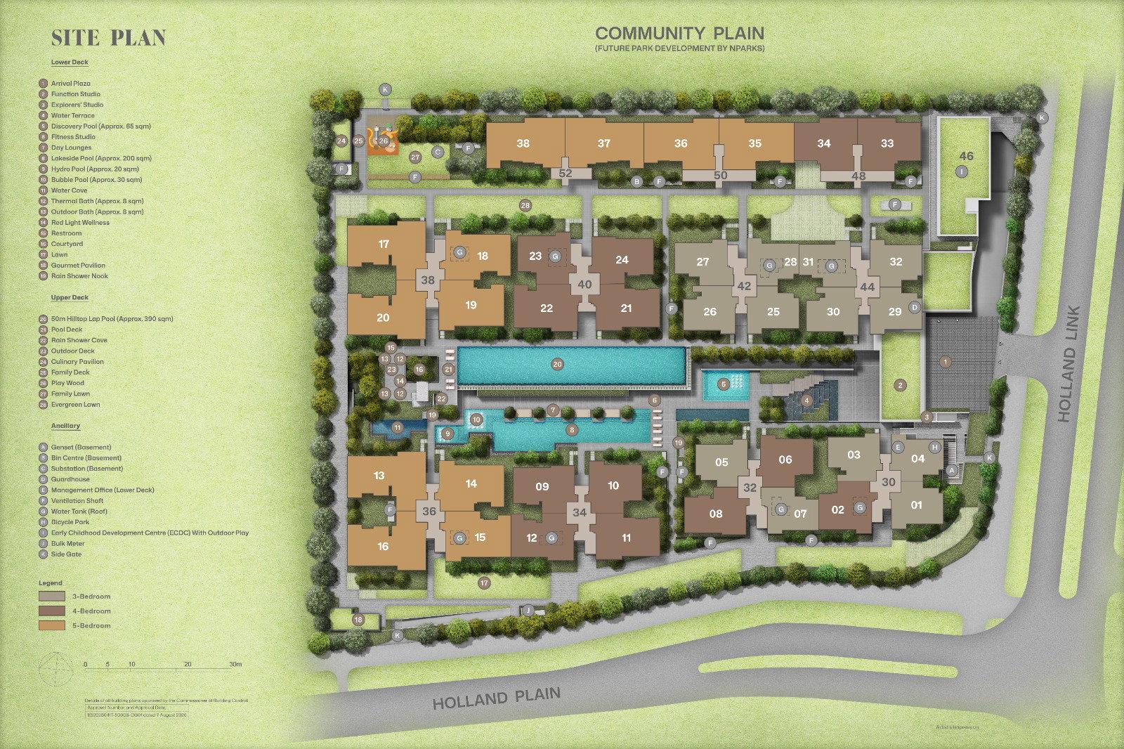 Amberwood at Holland site plan